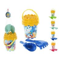 Set jucarii pentru nisip in galeata, 26х14 cm, 4 buc