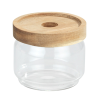 Borcan de depozitoare cu capac, din sticla, 300 ml, UJMFG-021, 2 image