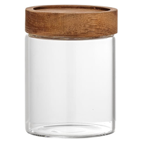 Borcan de depozitoare cu capac, din sticla, 600 ml, UJMFG-277, 2 image