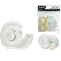 Set banda adeziva, 2 buc cu suport, 18 mm х 20 m