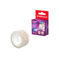 Banda adeziva ERICHKRAUSE Handy tearable, transparenta, 20 м x 24 мм