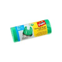Pungi pentru gunoi FINO color, cu maner, 35 l, 30 buc