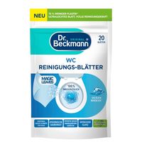 Servetele Magic pentru WC DR. BECKMAN Ocean Breeze, solubile in apa, 20 foi