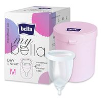 Cupa menstruala BELLA cu container, marimea M