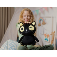 Кошечка Мия DORMEO, подушка-игрушка 2в1, для путешествий, изображение 3