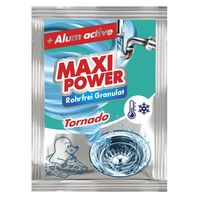Granule pentru curatarea tevilor MAXI POWER TORNADO, apa rece, 80 g