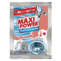 Granule pentru curatarea tevilor MAXI POWER TORNADO, apa fierbinte, 80 g