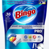 Capsule pentru masina de spalat vase BINGO Pro, 36 buc