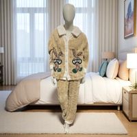Пижама Заяц, бежевая, PA023, XXL
