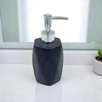 Dozator pentru sapun Tendance Romb, negru, gresie