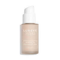 Fond de ten LUMENE Vegan Collagen Serum in Foundation SPF30, nuanta 0.5, 30 ml
