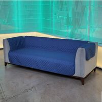Husa pentru canapea DORMEO Fusion, 2in1, albastru, 130cm