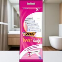 Aparat de ras Lady BIC 2 TWIN LADY, 5 buc