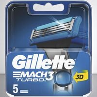 Rezerva aparat de ras GILLETTE Mach3 Turbo 3D, 5 buc