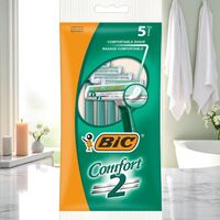Aparat de ras BIC 2 lame Comfort, 5 buc