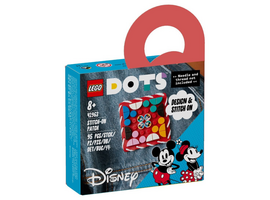 Constructor LEGO DOTS "Patch-uri cu Mickey și Minnie Mouse", 95 piese, 41963