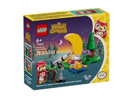 Constructor LEGO Animal Crossing "Observarea stelelor cu Celeste", 158 piese, 77053