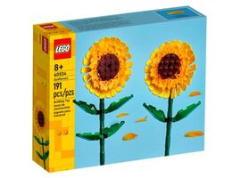 Set de construcție LEGO ICONS "Floarea-soarelui", 191 piese, 40524