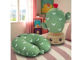 Cactus Hugo DORMEO, perna jucarie, 2in1, pentru calatorii