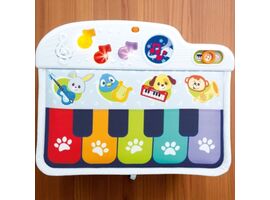 Jucarie pian cu clape textile si element de agatat WINFUN