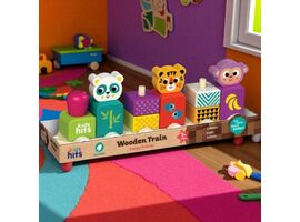 ​Trenul din lemn KIDS HITS Happy Friends, KH20/021