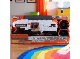 Blaster de jucarie electric FAST PIONEER BIG517, 36 proiectile, 2 cilindre rotative
