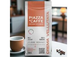 Cafea PIAZZA DEL CAFFE Piazza Crema Velutata, macinata, 250 g