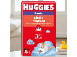 Chilotei pentru copii HUGGIES Pants Mega 3, 6-11 kg, pentru baeti, 58 buc