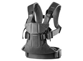 Marsupiu BABYBJORN One Denim, Grey