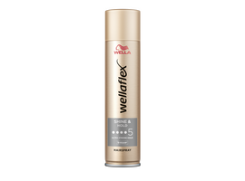 Fixativ WELLAFLEX Shiny Hold, Fixare foarte puternica 5, spray, 250 ml