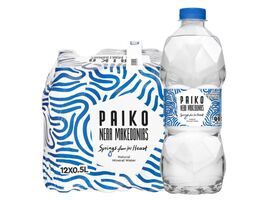 Set Apa minerala PAIKO plata, 0.5 L, 12 buc