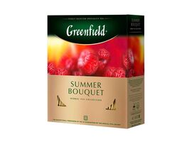 Ceai Greenfield Summer Bouquet, 100 plicuri