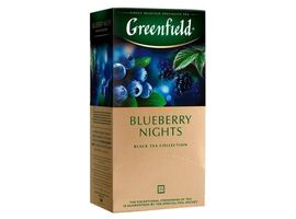 Ceai Greenfield Blueberry Nights, 25 pliculete