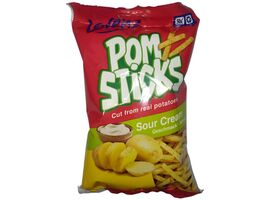Cartofi pai POMSTICKS cu gust de smintina si condimente, 85 g