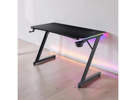 Masa pentru gaming TRUST, GXT 709, LUMINUS, RGB, 120x60 cm