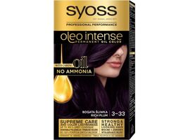 Vopsea de păr SYOSS Intense Oleo 3-33, Violet, 115 ml