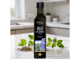 Ulei din seminte de in WILDNUTS, presat la rece, 250 ml