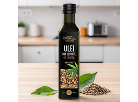Ulei din seminte de canepa WILDNUTS, presat la rece, 250 ml