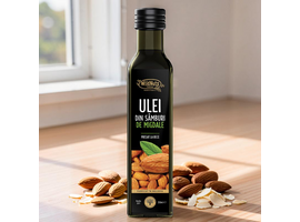 Ulei din samburi de migdale WILDNUTS, presat la rece, 250 ml