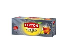 Ceai negru LIPTON Earl Grey, 25 plicuri