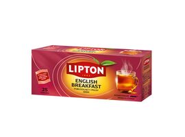 Ceai LIPTON English Breakfast, 25 pliculete