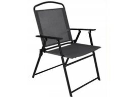 Scaun pliabil WALTZ, Negru