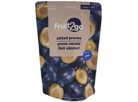 Prune uscate fara samburi FRUIT2GO, 500 g