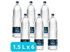 SET Apa minerala BILBOR naturala, necarbogazificata, 1.5 L х 6 buc