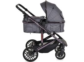 Carucior 3 in 1 Transformabil Moni All Road, Grey