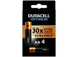 Baterii DURACELL Optimum AA 4 buc