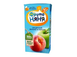 Suc ФРУТОНЯНЯ, din mar si piersic, de la 5 luni, 200 ml