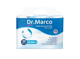 Protectoare pentru pat Dr.Marco 90 x 60 cm, 30 buc.