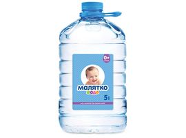 Apa de baut МАЛЯТКО pentru copii, 0+, 5 л