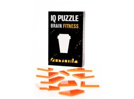 Joc de logica IQ PUZZLE Coffee Cup, 10 piese